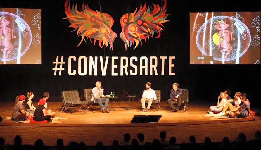 Imagem display rotativo Teatro Bom Jesus